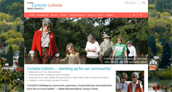Desktop Screenshot of carlottacollette.com
